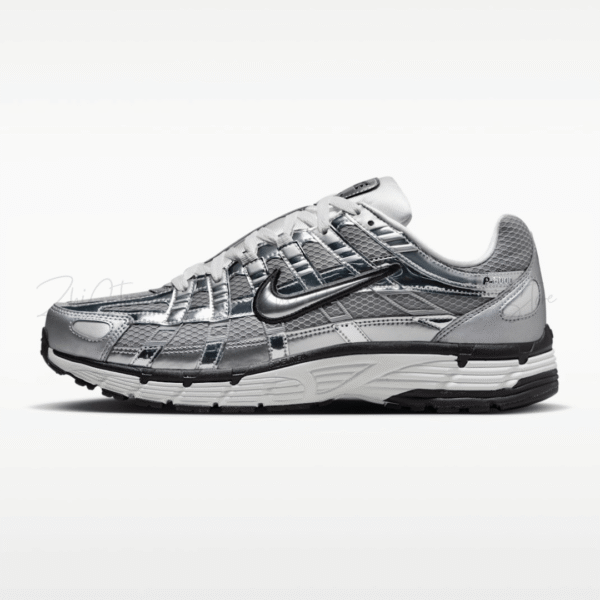 【零碼出清｜售出不退換】Nike P-6000 復古老爹鞋 Y2K 黑灰銀 金屬液體銀 慢跑鞋 CN0149-001
