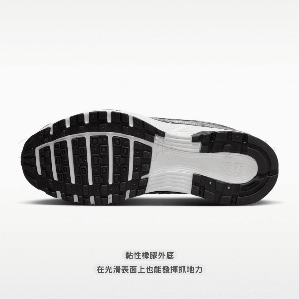 2 【零碼出清|售出不退換】Nike P-6000 復古老爹鞋 Y2K 黑灰銀 金屬液體銀 慢跑鞋 CN0149-001