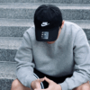 Nike Club Futura Cap 刺繡 老帽 帽子 遮陽帽 黑色 FB5368-010