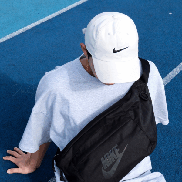 Nike Club Futura Cap 刺繡 老帽 帽子 遮陽帽 刺繡黑勾 燕麥色 FB5369-072