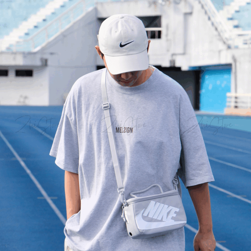Nike Club Futura Cap 刺繡 老帽 帽子 遮陽帽 刺繡黑勾 燕麥色 FB5369-072