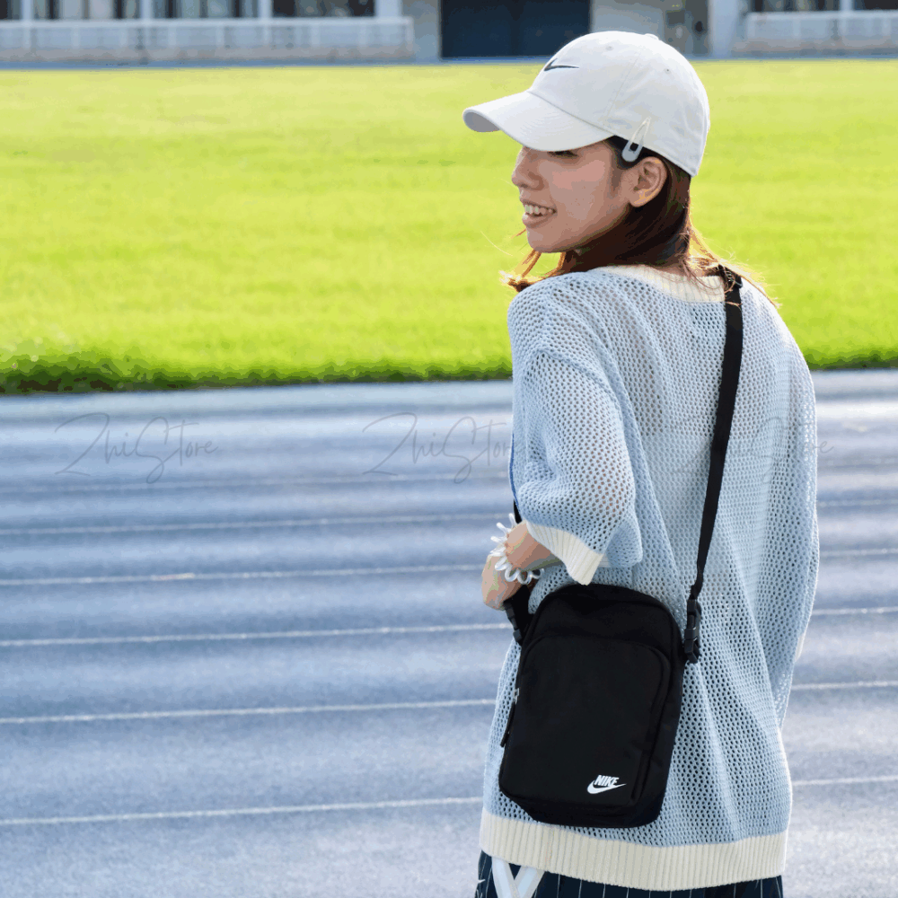 Nike Club Futura Cap 刺繡 老帽 帽子 遮陽帽 刺繡黑勾 燕麥色 FB5369-072