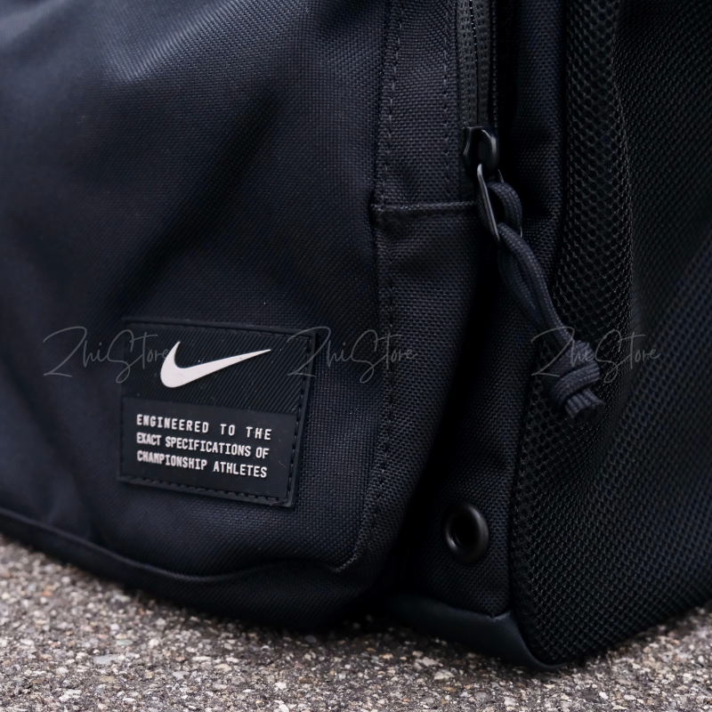 Nike Utility Power 31公升 氣墊背帶 帆布 旅行袋 健身包 訓練袋 行李袋 黑色 CK2795-010