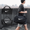DM3976 Nike Duffel Bag 旅行袋 行李袋 手提包 健身包 運動包 黑色 灰色 中型41公升 DM3976-010 DM3976-068