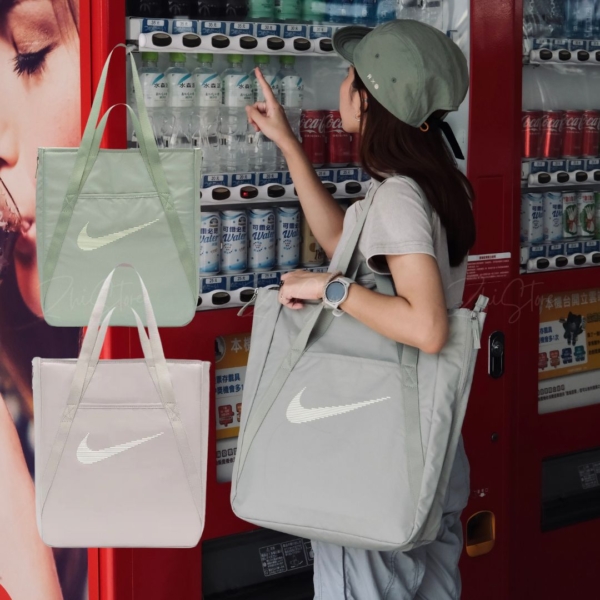 Nike Tote Bag 28公升 手提包 托特包 健身包 運動包 大容量 黑色 煙燻綠 淡粉紫 DR7217-010 DR7217-294 DR7217-370 DR7217-009