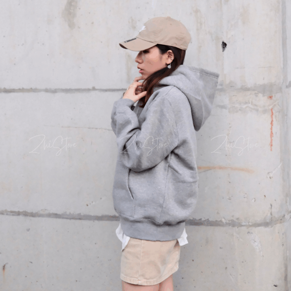 【預購】United Athle T/C 10oz 厚磅 刷毛 連帽T恤 帽T 日本 素面 黑色 白色 灰色 深藍 煙燻綠 沙棕色 UA5618