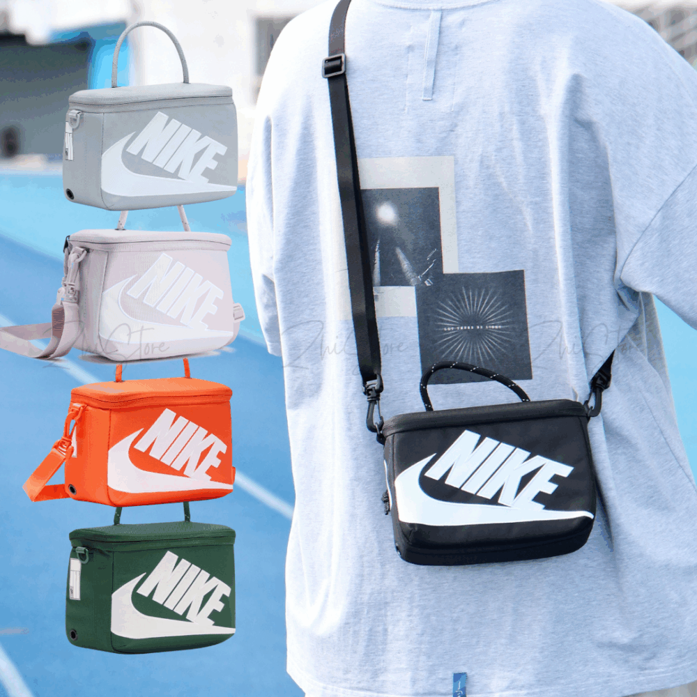 Nike 迷你鞋盒斜背包 側背包 手提袋 小包 3L 黑色 粉色 灰色 橘色 FN3059-010 FN3059-012 FN3059-869 FN3059-675