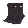19 Nike Everyday Cushioned【3雙一組】毛圈布底 / 薄底 基本款 勾勾 黑色 長襪 白襪 SX7664-010 SX7676-010