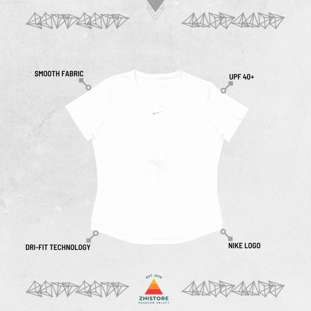 Nike Dri-FIT One Luxe 女款 運動排汗 防曬 短袖上衣 白色 短T SPF40+ 慢跑 訓練 瑜珈 DD0619-100