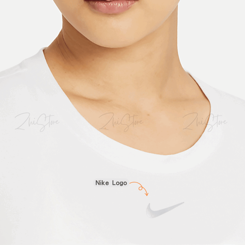 Nike Dri-FIT One Luxe 女款 運動排汗 防曬 短袖上衣 白色 短T SPF40+ 慢跑 訓練 瑜珈 DD0619-100