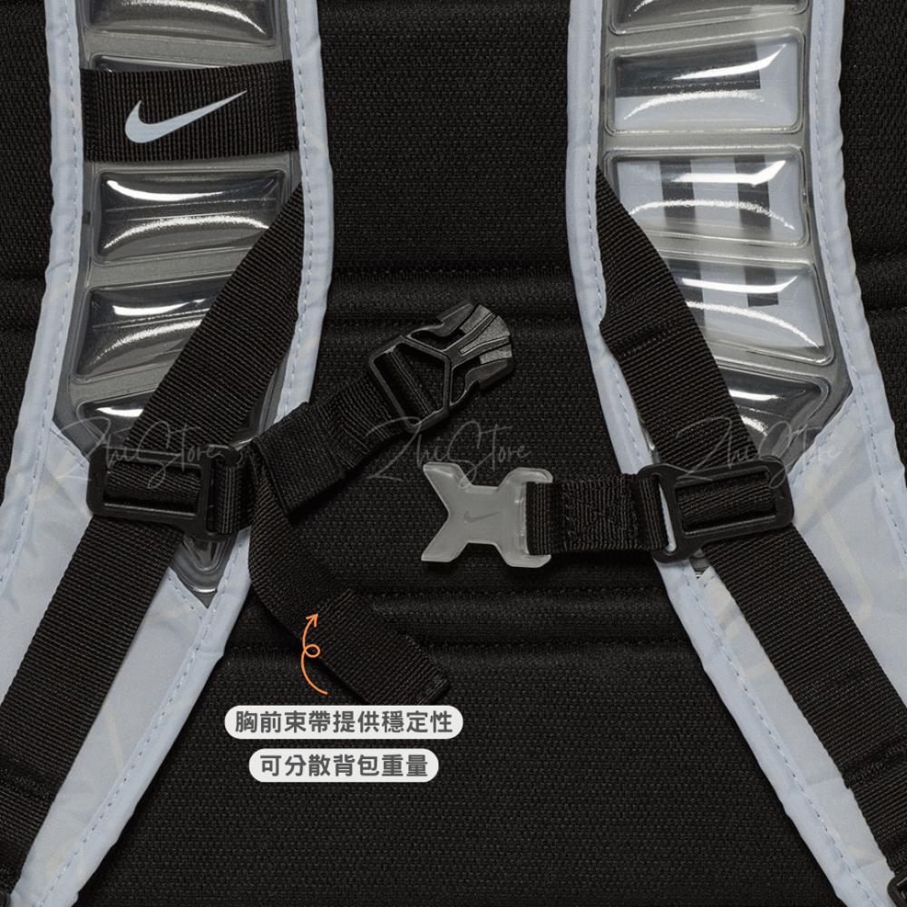 Nike Hoops Elite 32公升 菁英後背包 氣墊背帶 運動包 白金 灰藍 DX9786-100 HJ8374-085