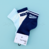 Nike Everyday Plus【3雙一組】復古 美式 毛圈布底 休閒中筒襪 中筒襪 深藍色 奶油白色 水藍色 HJ9340-902