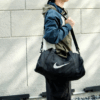 Nike Gym Duffel Bag 旅行袋 行李袋 手提包 健身包 黑色 反光 DB3258-010 DR6974-010