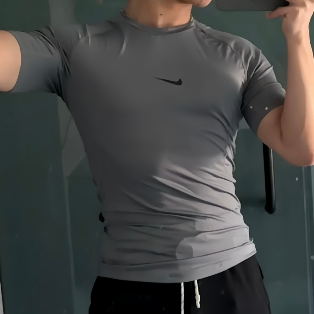Nike Pro Dri-FIT 男款 緊身運動短袖上衣 運動束衣 健身衣 緊身衣 運動上衣 排汗短T 灰色 FB7933-084