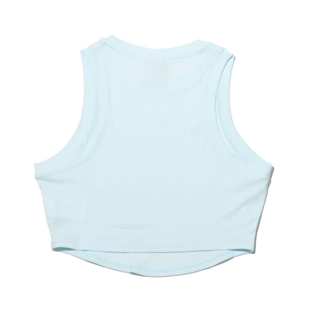 16 Nike NSW 羅紋 短版 刺繡 Logo 背心 無袖背心 運動背心 米白 水藍 FB8280-104 FB8280-474