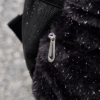 Nike Faux Fur 人造皮草 毛絨 後背包 金蔥 黑色 迷你後背包 絨毛包 FZ1330-010
