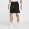 Nike Dri-FIT Standard Issue 刺繡Logo 休閒棉短褲 運動短褲 休閒短褲 拉鍊口袋 黑色 DQ5713-010