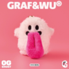 GRAF&WU 迷你版 可愛鬼 生活版 橘子 茄子 錢袋 蘋果 太極 天使 仙人掌 海盜 玩偶 公仔 吊飾 鑰匙圈