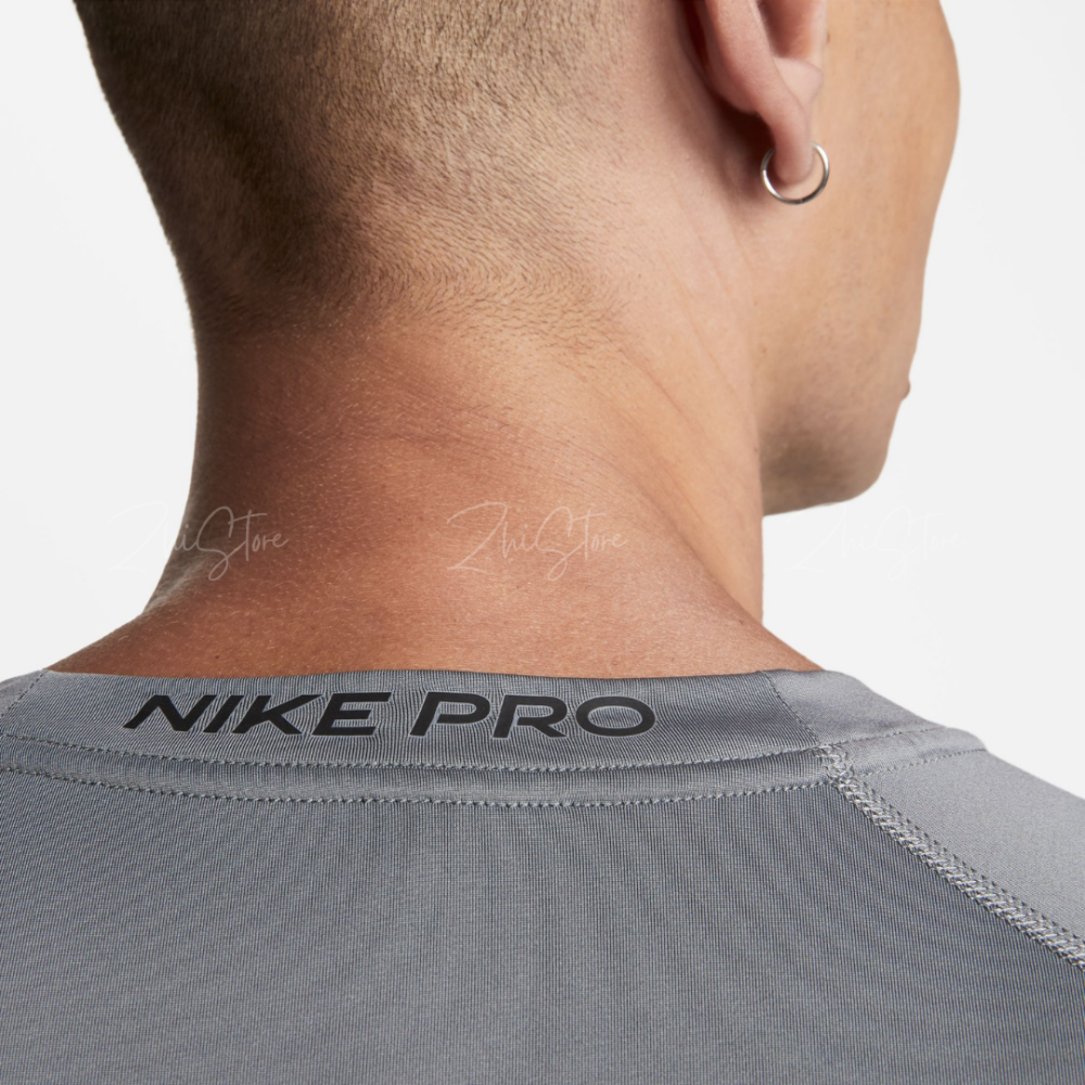 Nike Pro Dri-FIT 男款 緊身運動短袖上衣 運動束衣 健身衣 緊身衣 運動上衣 排汗短T 灰色 FB7933-084
