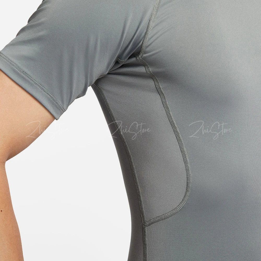 Nike Pro Dri-FIT 男款 緊身運動短袖上衣 運動束衣 健身衣 緊身衣 運動上衣 排汗短T 灰色 FB7933-084