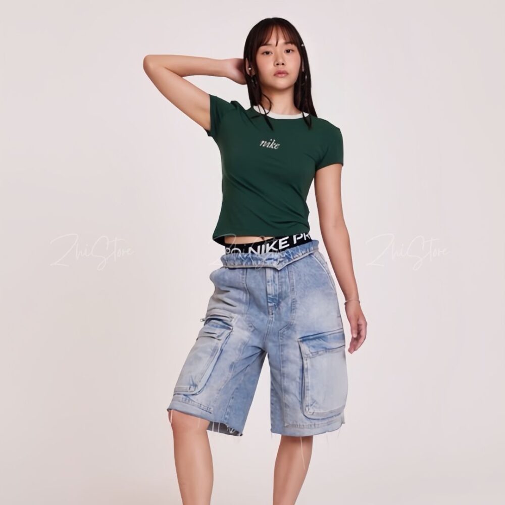 10 【國外限定】Nike Pro 女款 緊身褲 瑜珈褲 束褲 短束褲 運動褲 運動短褲 黑色 CZ9832-010