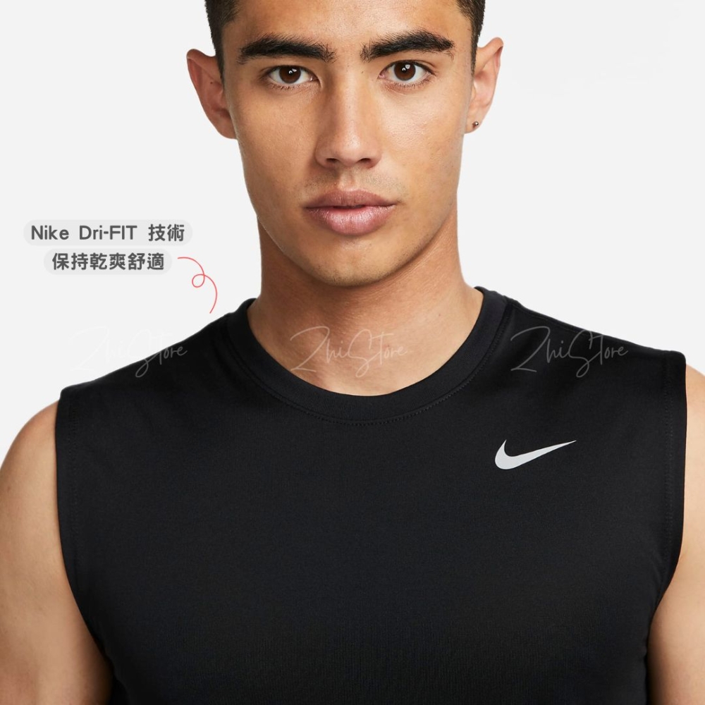 Nike Dri-FIT Legend 男款 無袖 健身 背心 無袖背心 排汗背心 運動背心 排汗衣 黑色 DX0992-010