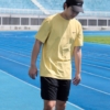 Nike Dri-FIT UV Hyverse 男款 短袖 防曬健身上衣 運動上衣 排汗衣 短袖 短T T-shirt 黃色 DV9840-700