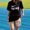 Nike Club Flow Short 休閒短褲 刺繡Logo 膝上短褲 運動短褲 健身短褲 海灘褲 黑色 卡其色 FN3308-010 FN3308-297