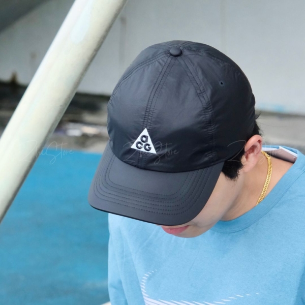 Nike ACG Club 黑色 刺繡基本款 老帽 軟帽 排汗 帽子 休閒帽 FB6533-010