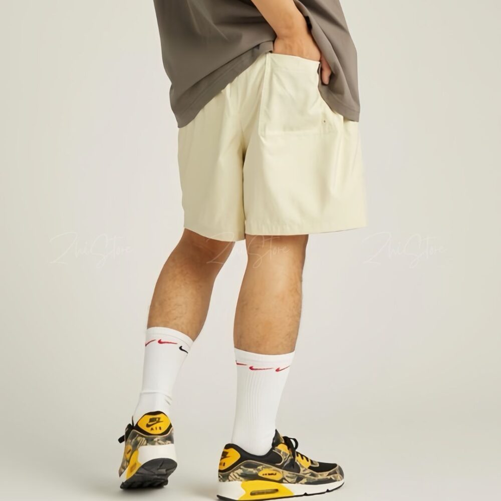 Nike Club Flow Short 休閒短褲 刺繡Logo 膝上短褲 運動短褲 健身短褲 海灘褲 黑色 卡其色 FN3308-010 FN3308-297