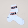 Nike Plus【3雙一組】美式 白色 毛圈布底 中筒襪 襪子 休閒襪 HJ9378-901