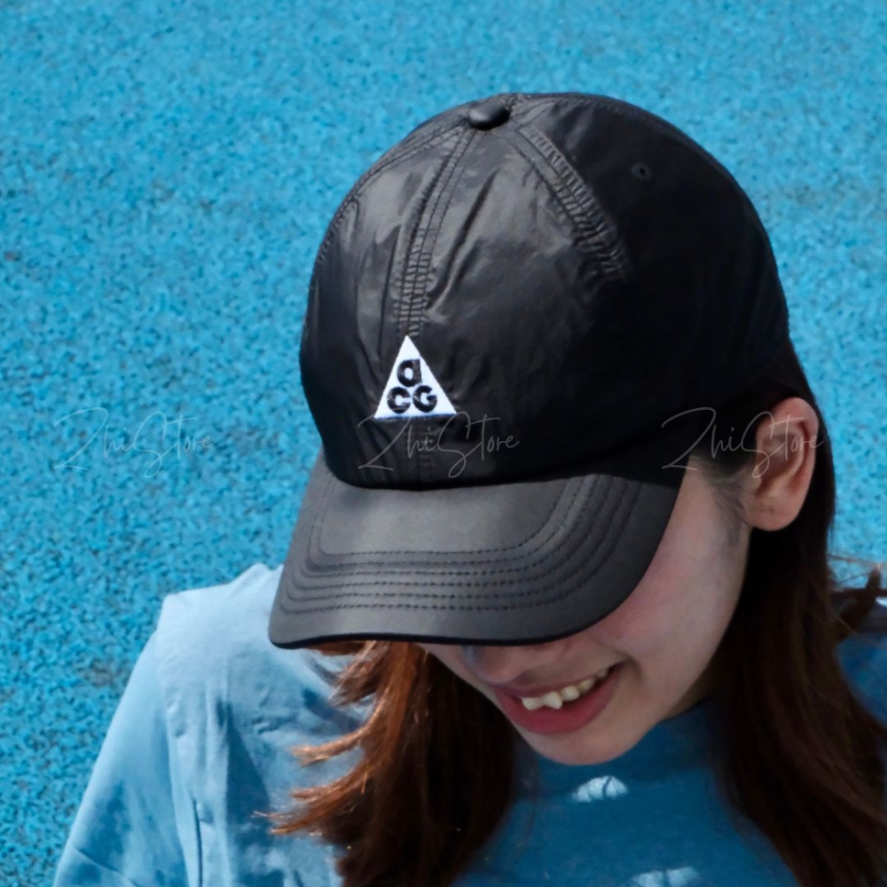 Nike ACG Club 黑色 刺繡基本款 老帽 軟帽 排汗 帽子 休閒帽 FB6533-010