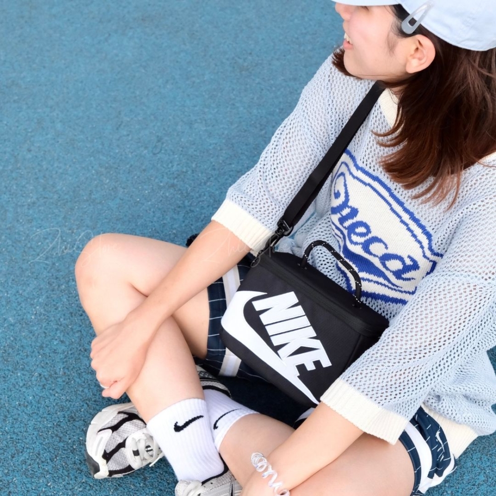 Nike 迷你鞋盒斜背包 側背包 手提袋 小包 3L 黑色 橘色 FN3059-010 FN3059-012 FN3059-869