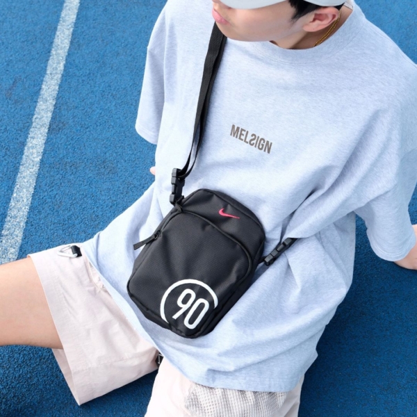 Nike Heritage Bag Total 90 側背小包 肩背小包 小方包 側背包 斜背包 肩背包 黑色 IH7551-010