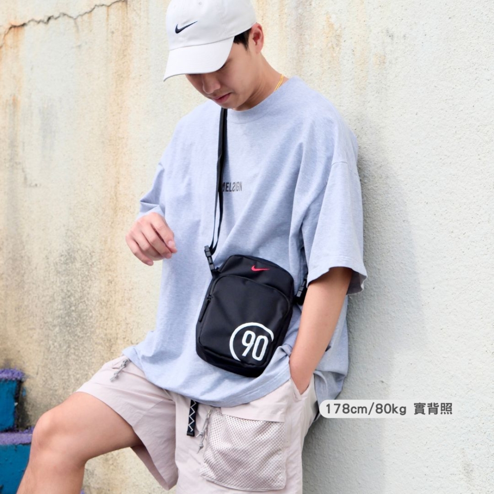 Nike Heritage Bag Total 90 側背小包 肩背小包 小方包 側背包 斜背包 肩背包 黑色 IH7551-010