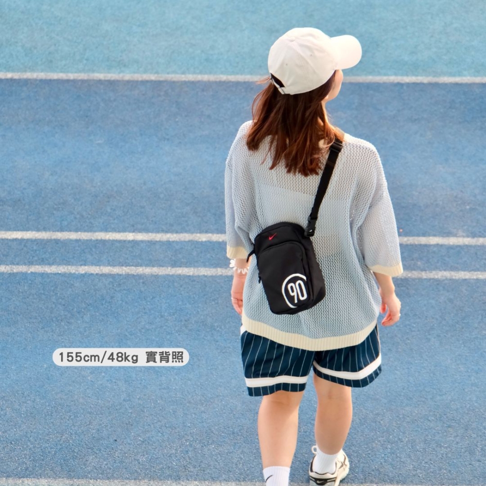 Nike Heritage Bag Total 90 側背小包 肩背小包 小方包 側背包 斜背包 肩背包 黑色 IH7551-010