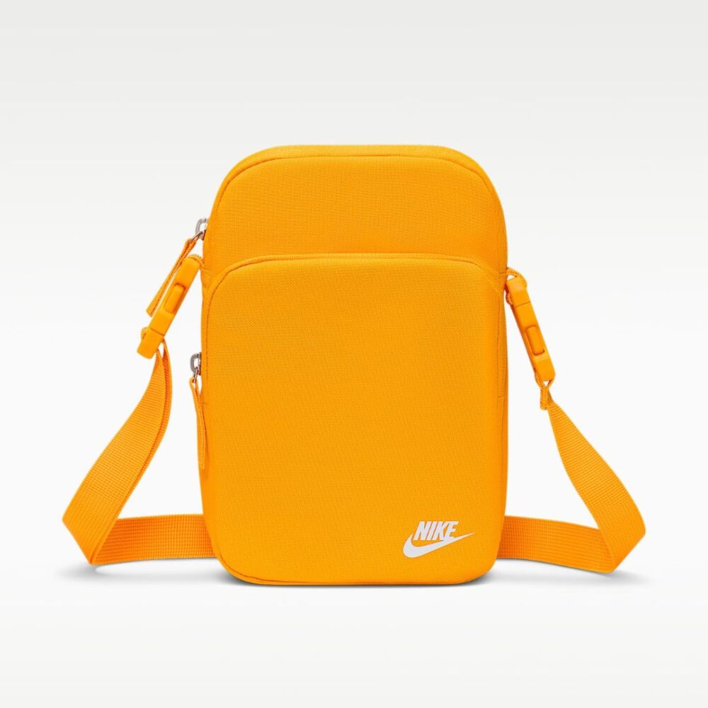 Nike Heritage Bag Total 90 側背小包 肩背小包 小方包 側背包 斜背包 肩背包 黑色 黃色 IH7551-010 DB0456-739