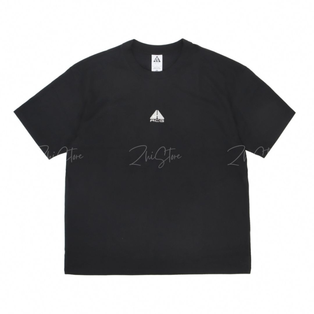 Nike ACG T-Shirt 復古 刺繡 短袖 上衣 t恤 美式上衣 黑色 DQ1816-011