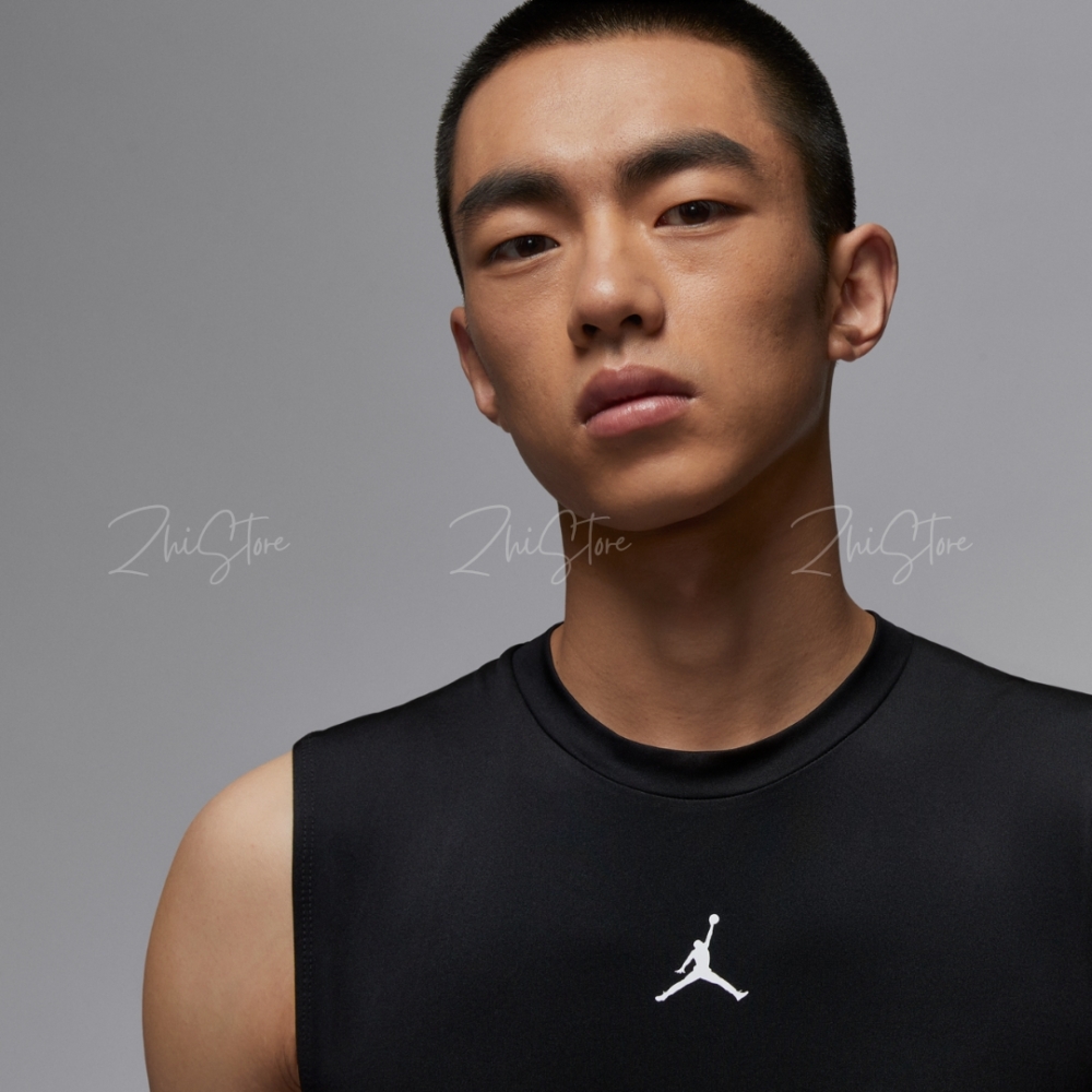Nike Jordan Dri-FIT 無袖運動背心 背心 健身背心 排汗 黑 HV4102-010