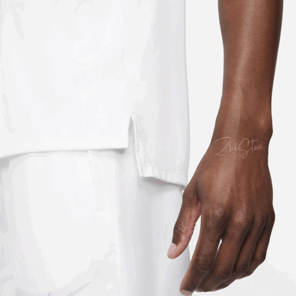 Nike Dri-FIT Rise 365 反光Logo 運動短袖上衣 排汗上衣 排汗衣 透氣 慢跑 白色 CZ9185-100