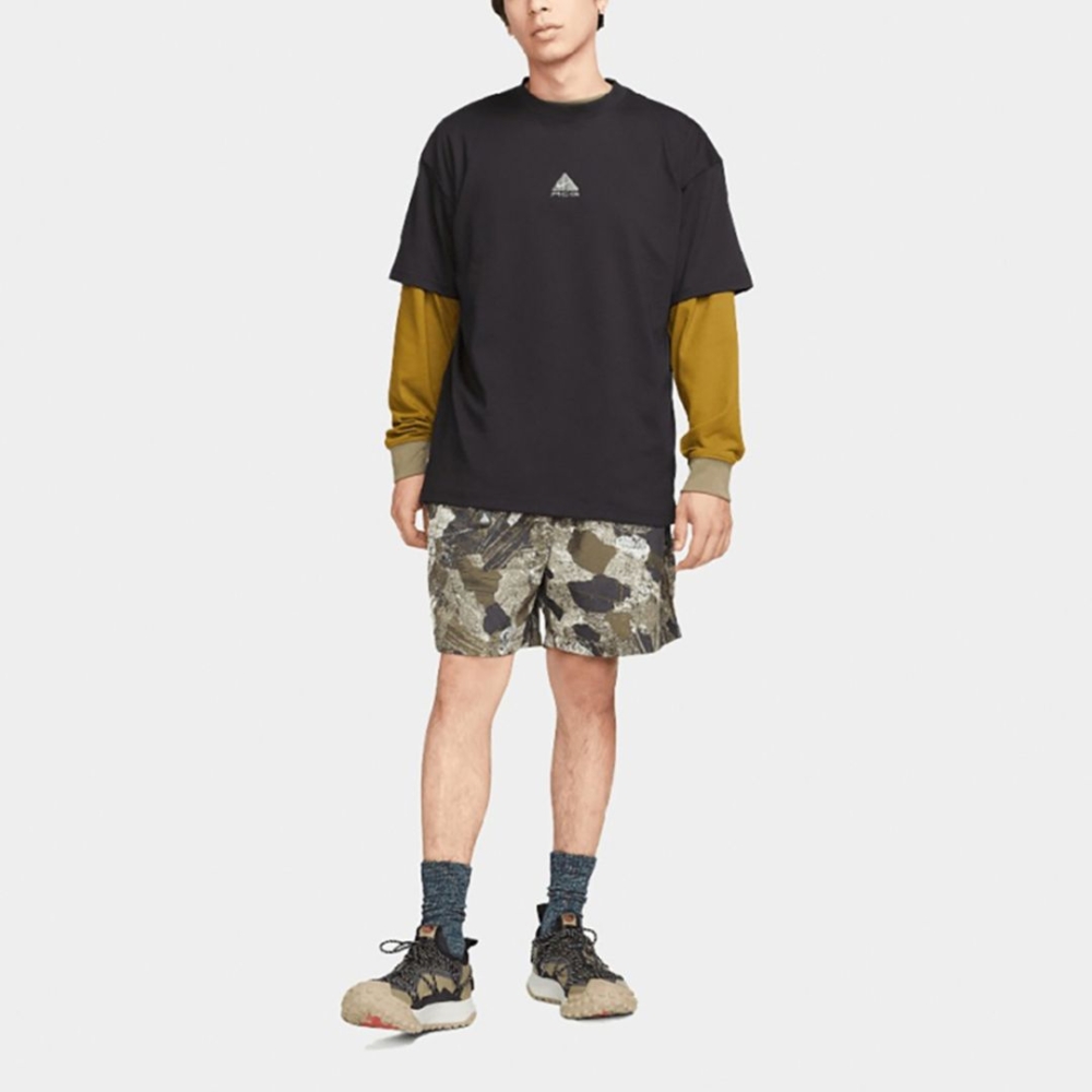 Nike ACG T-Shirt 復古 刺繡 短袖 上衣 t恤 美式上衣 黑色 DQ1816-011