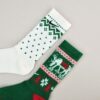 13 Nike Plus【2雙】奶茶色 綠色 長襪 襪子 聖誕節 耶誕節 HV6939-902 HV6939-901