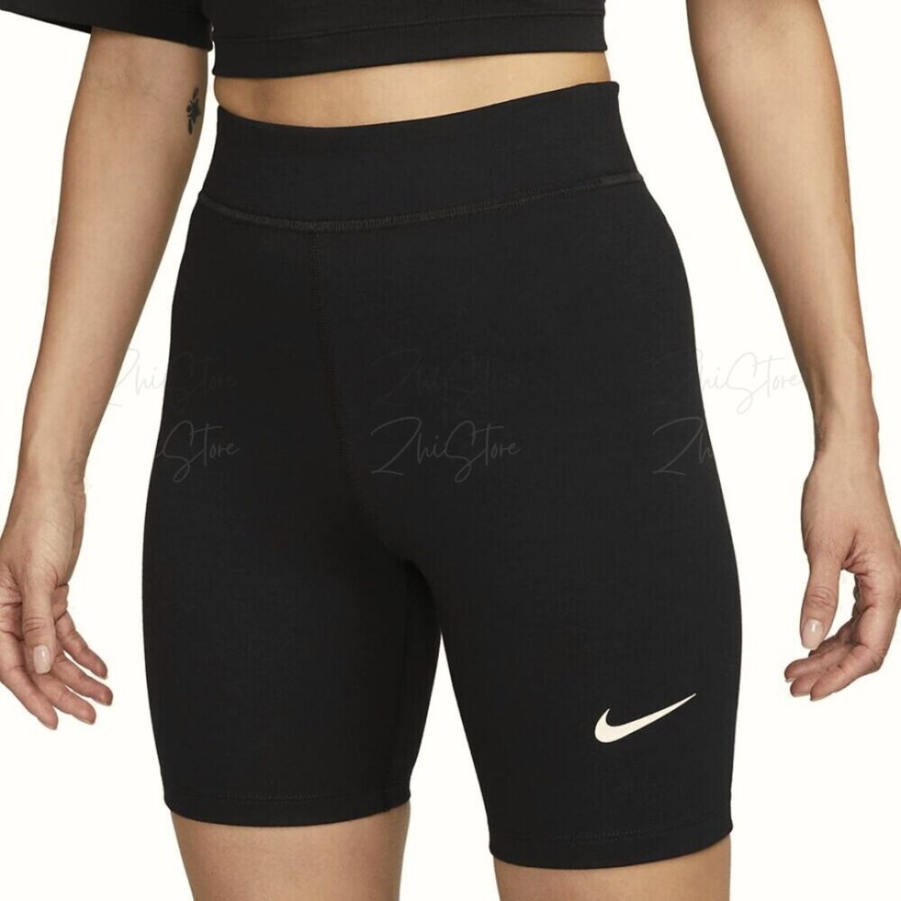 Nike NSW 高腰 女款 單車短褲 短束褲 束褲 運動褲 短褲 運動短褲 黑色 DV7798-010