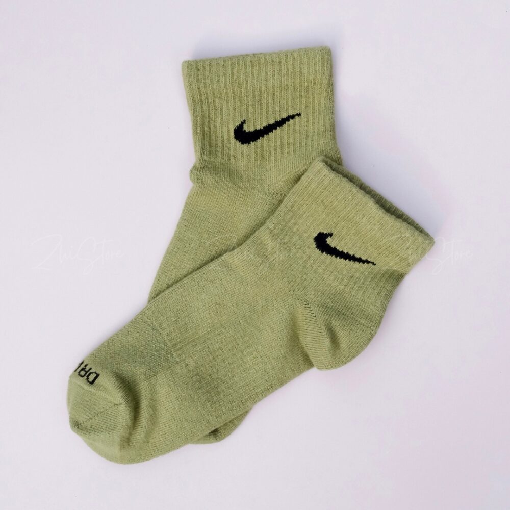 42 Nike Plus【3雙一組】薄款 中筒襪 襪子 休閒襪 橄欖綠 水藍色 酒紅色 SX6893-928