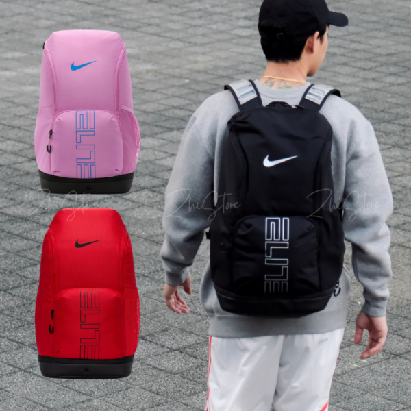 42 Nike Varsity Elite 32公升 菁英後背包 氣墊背帶 運動包 黑銀 紅色 粉藍 HM9965-010 HM9965-657 HM9965-503