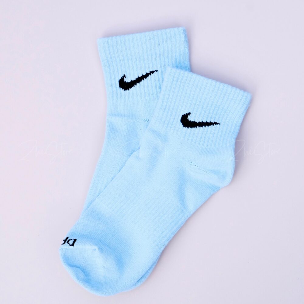 43 Nike Plus【3雙一組】薄款 中筒襪 襪子 休閒襪 橄欖綠 水藍色 酒紅色 SX6893-928