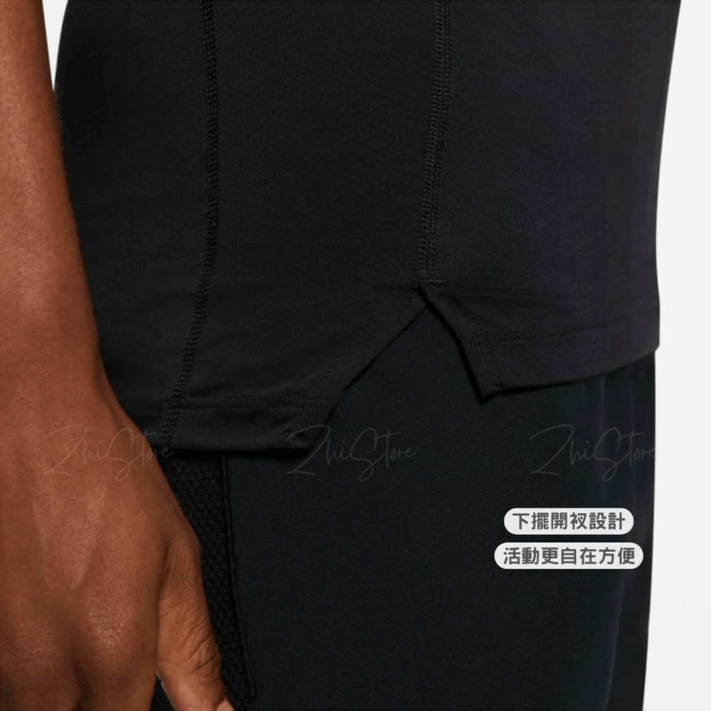 7 Nike Pro Dri-FIT 鏤空大勾 無袖運動背心 背心 健身背心 排汗 黑色 DD1989-010