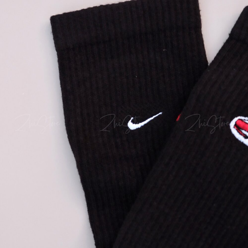 Nike Everyday Plus【單雙】長襪 襪子 黑色 男襪 女襪 黑襪 FQ0327-010