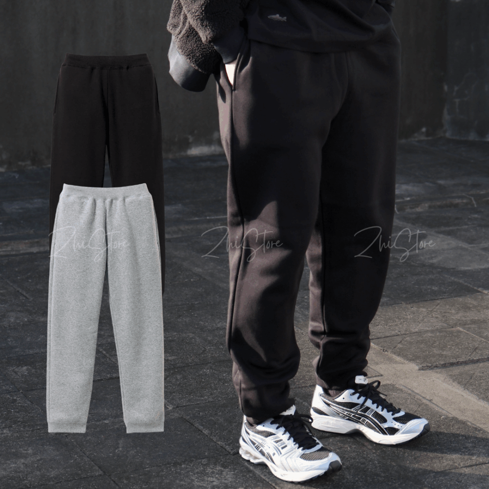 【預購】United Athle 10oz. 內刷毛 棉褲 長褲 黑色 灰色 保暖 睡褲 運動長褲 UA5624