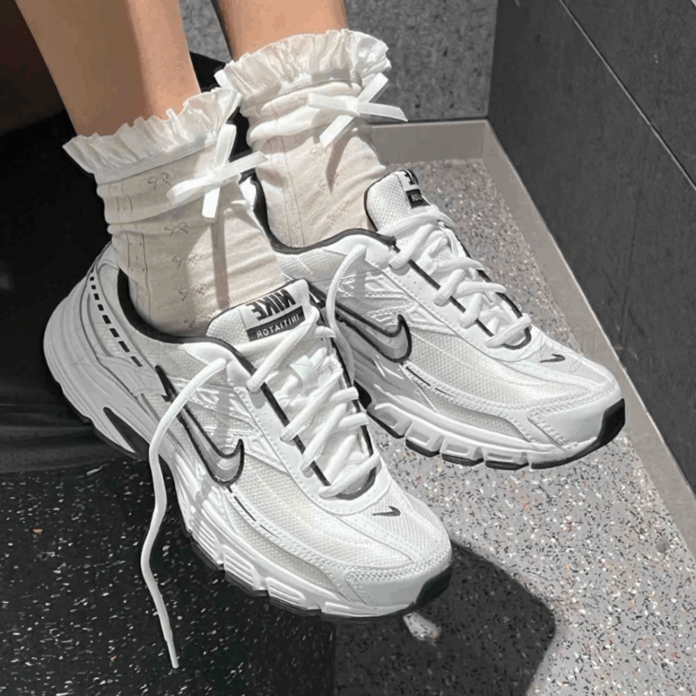 Nike Initiator 復古 跑鞋 運動鞋 慢跑鞋 白色 黑色 女鞋 FQ6873-101